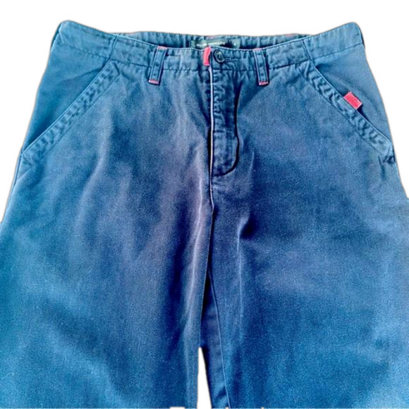 Grunge Goth Wide Leg Double Knee Look Skater JNCO Inspired Cargo Pants Pockets 2 - Picture 13 of 14